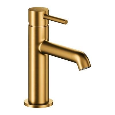 Moza Mini Basin Mixer Tap — Brushed Gold