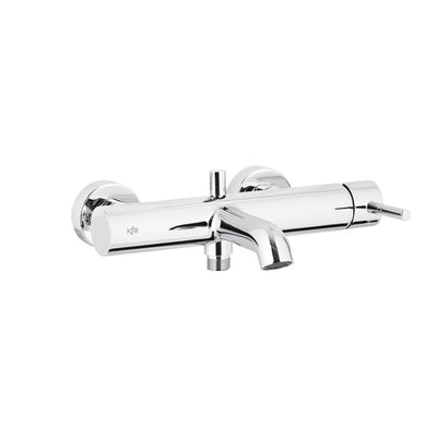 KFA Moza horizontal wall-mounted bath mixer in chrome