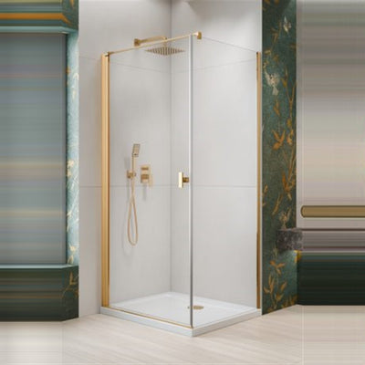 Radaway Nes 6 KDJ I Shower Enclosure - Gold