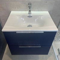 Phoenix Oklahoma Blue Vanity Unit & Basin Detail