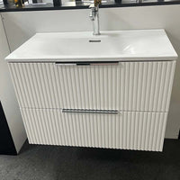 Phoenix Oklahoma Vanity Unit & Basin with Chrome Handles