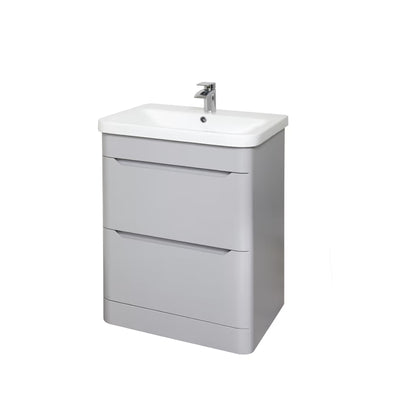 Eve White Elm 500mm Floor Standing Unit & Basin