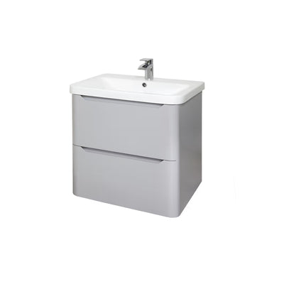 Eve White Elm Wall Hung Unit & Basin