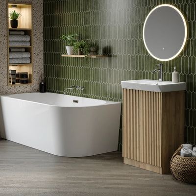 Soho Oak Floor Standing – lifestyle