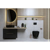 Phoenix Oklahoma Black Vanity Unit & Basin in Bathroom