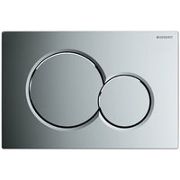 Geberit Sigma 01 Bright Chrome Flush Plate - Bright Chrome Plated - Geberit