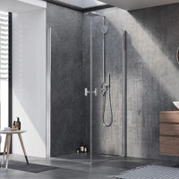 Radaway 6mm NED KDD I Premium Shower Enclosure - Chrome