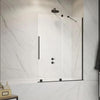 Radaway 8mm Furo PND II Bathroom Screen - Black