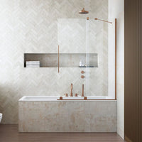 Radaway 8mm Furo SL PND II Bath Screen in Bathroom