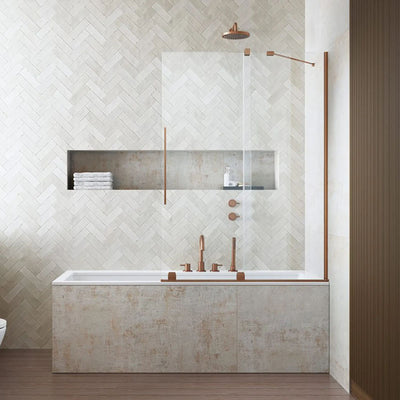 Radaway 8mm Furo SL PND II Bath Screen in Bathroom