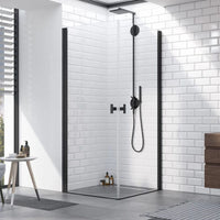 Radaway NES KDD I Premium Shower Enclosure 6mm - Black