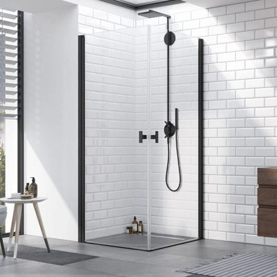 Radaway NES KDD I Premium Shower Enclosure 6mm - Black