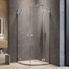 Radaway Esenza Pro PDD Shower Enclosure Brushed Nickel