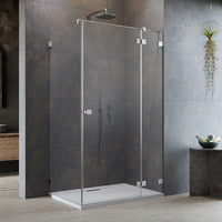 Radaway Essenza Pro KDJ Shower Enclosure - Brushed Nickel