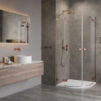 Radaway Essenza Pro PDD Shower Enclosure in Bathroom