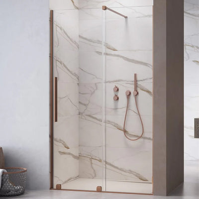 Radaway Furo DWJ Premium Sliding Door - Brushed Copper