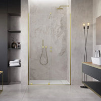 Radaway Furo DWJ Premium Sliding Door - Brushed Gold