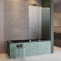 Radaway Furo PND II Bath Screen Chrome with SL Bracket