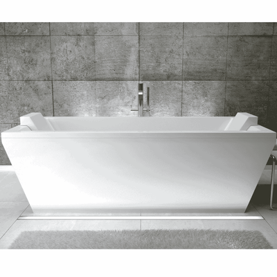 Besco Vera Freestanding Bathtub – Sanitary Composite - 170x75mm - Bathroom Store