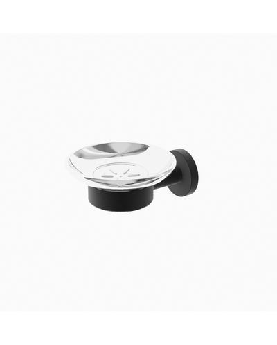 Senso Black Matt Soap Dish