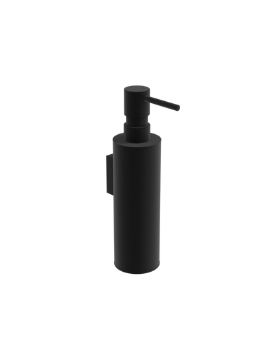 Senso Black Matt Wall-Hung Liquid Soap Dispenser