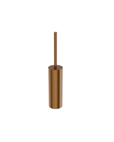 Senso Standing Toilet Brush — Brushed Copper