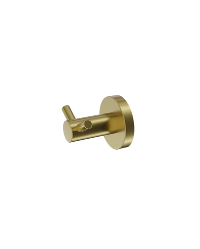 Senso Double Hook — Brushed Gold