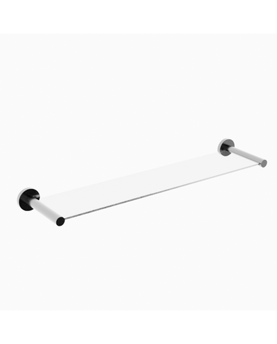 Senso Chrome Glass Shelf