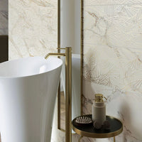 Serene Bianco Inserto Tiles Close-up