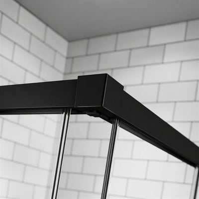 Radaway Idea Black KDJ+S Sliding Shower Enclosure