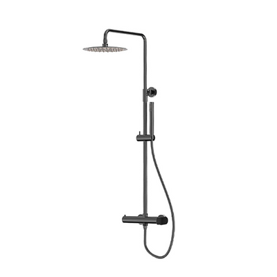 Spark Shower Set with Rain Shower — Gunmetal