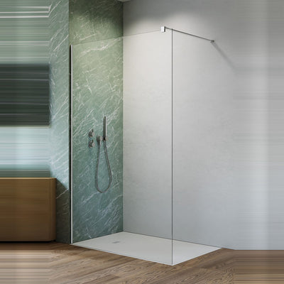 Radaway Nes 6 Walk-In Shower Screen - Chrome - Additional Image