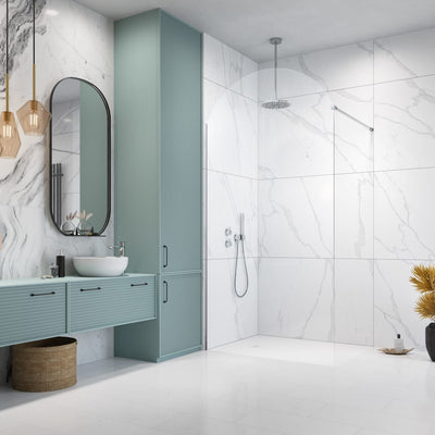 Radaway Volta II Chrome Shower Screen - Additional Image