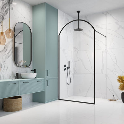Radaway Volta Black Frame II Shower Screen - Additional Image