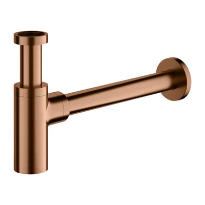 Basin Bottle Trap — Brushed Copper