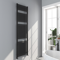 Omata Premium Ladder Towel Rail - Brushed Brass 800x500mm - Bathroom Store Ireland