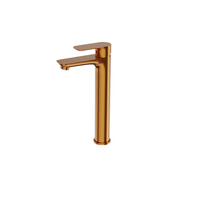 Spark High Basin Mixer Tap 35 mm — Brushed Copper