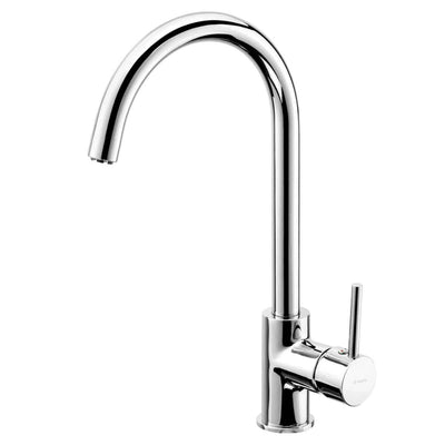 Kitchen tap low pressure three-way - for heater connection - chrome - Deante