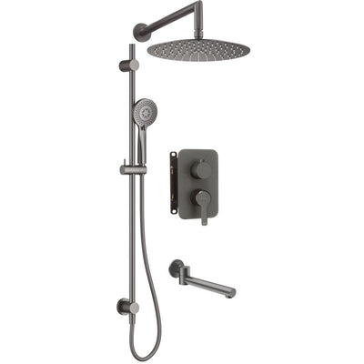 Arnika Concealed shower set, with mixer BOX - titanium - BXYWDQAM - Deante Kitchen Tap