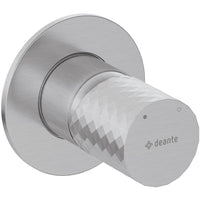 Silia Hexa Shower mixer, concealed, without shower switch - brushed steel - BHS_F44L - Deante Kitchen Tap