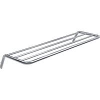 Silia Shelf, ribbed - chrome - ADI_0531 - Deante Product