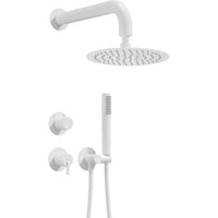 Silia Concealed shower set, with a shower head - bianco - NQS_A9YK - Deante Product