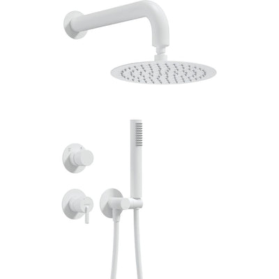Silia Concealed shower set, with a shower head - bianco - NQS_A9YK - Deante Product