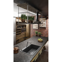 Silia Kitchen tap, with pull-out spout - chrome - BQS_073M - Deante Kitchen Tap