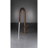 Olfato Kitchen tap, with pull-out spout - 2 stream types - brushed bronze - BQO_C72M - Deante Kitchen Tap