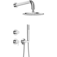 Silia Concealed shower set, with a shower head - chrome - NQS_09YK - Deante Product