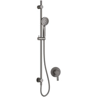 Arnika Concealed shower set, with sliding bar - titanium - NAC_D9TP - Deante Product