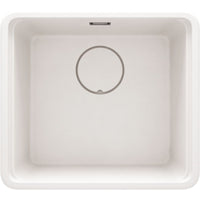 Momi Granite sink, 1-bowl - 460x600mm - alabaster - ZKM_A10A - Deante Kitchen Sink