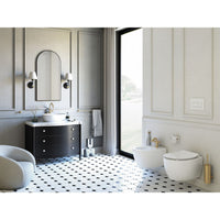 Temisto Toilet paper holder - wall-mounted - brass - ADT_M211 - Deante Product