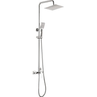 Blur Shower column, with shower mixer - 250x250mm - chrome - NQL_04XM - Deante Kitchen Tap